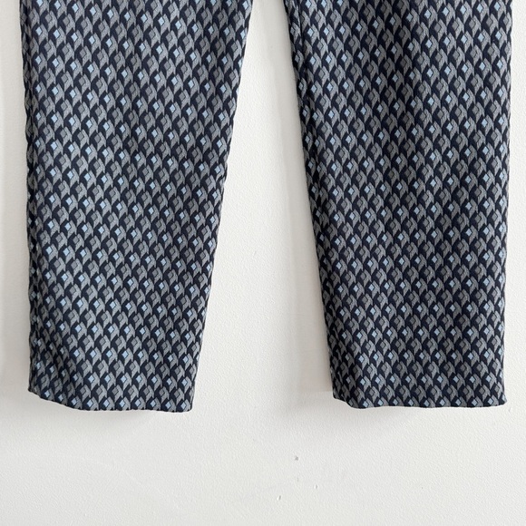 THEORY • Classic Slim Crop Jacquard Pant - Picture 9 of 14
